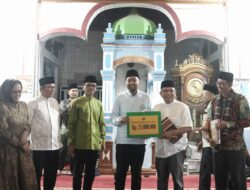 Didampingi Bupati Safaruddin,TSR Pemprov Sumbar Kunjungi Mesjid Nurul Falah Taeh Baruah