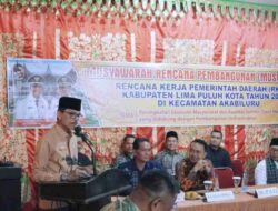 Rampungkan Musrenbang Kecamatan, Bupati Safaruddin Minta Agenda Prioritas Daerah Jadi Landasan Penyusunan RKPD 2024