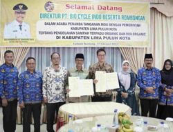 Komit Tuntaskan Persoalan Sampah, Pemkab Lima Puluh Kota Teken MoU Dengan PT. Bio Cycle