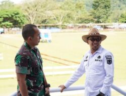 JELANG ALEK NAGARI PACU KUDA TAHUN 2023, BUPATI EKA PUTRA TINJAU KESIAPAN GELANGGANG