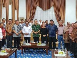 SAMBUT KUNJUNGAN DIREKTUR PANGAN DAN PERTANIAN KE TANAH DATAR, BUPATI EKA PUTRA BERHARAP BANTUAN PEMBANGUNAN BIDANG PERTANIAN
