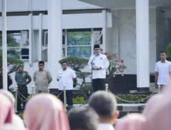 PIMPIN APEL GABUNGAN SELURUH ASN, BUPATI EKA PUTRA SAMPAIKAN TERIMA KASIH
