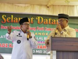 Hadiri Halal Bihalal KBSP Nagari Barulak, Bupati Eka Putra Sampaikan Apresiasi