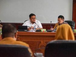 Wabup Richi Aprian Sambut Kunjungan Tim dari DPR RI, untuk Bahas Penyusunan NA dan RUU Tentang Tanah Datar