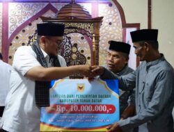 TSR Putaran Terakhir Khusus Wabup Kunjungi Jamaah Masjid Istiqomah Jorong Lurah Ampang