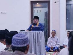 PIMPIN TSR KHUSUS, BUPATI EKA PUTRA KUNJUNGI MASJID DI KETINGGIAN 1.200 mdpl