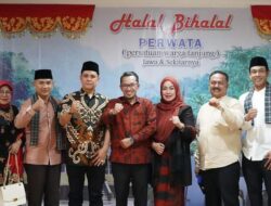 Hadiri Halal Bihalal Perwata, Bupati Eka Putra  Sampaikan Pembangunan Di Kec. Sunganyang Dan Nagari Tanjung