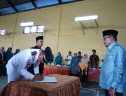 Hadiri Sertijab Camat Salimpaung, Bupati Eka Putra : Titip Camat Sebagai Perpanjangan Tangan Bupati