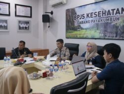 Sekda Kota Payakumbuh Pimpin Forum Komunikasi Yang Di Gelar BPJS Kesehatan Kota Payakumbuh