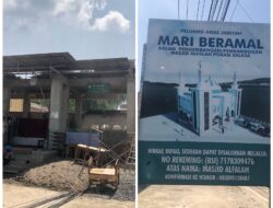 Rehab Mesjid Al-Falah, Pj. Sekda ; Mari kita saling bergandeng tangan