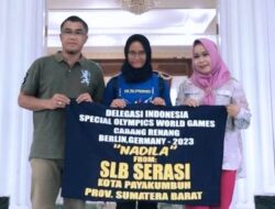 Pj Wako Rida Ananda Lepas Atlet Renang Nadila Mengikuti SOWSG 2023 Ke Berlin, Jerman