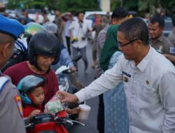 PJ Wako Rida, Bagi Bagi Berkah Menjelang Buka Puasa