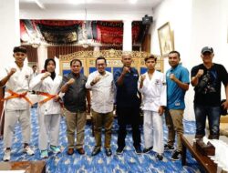 Lepas Atlet BKI Tanah Datar Ikuti Kejuaraan FORMAS, Bupati Eka Putra :  Selalu Junjung Tinggi Sportivitas