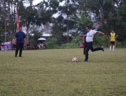 Buka Turnamen Nunang Sakti Cup 2023, Bupati Eka Putra Himbau Atlet Junjung Tinggi Sportivitas