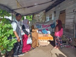 Baru Dilantik LKKS Kota Payakumbuh Tancap Gas Serahkah Bantuan Kepada Warga Miskin ekstrim