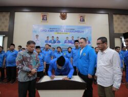 Hadiri Pelantikan DPD KNPI Kota Payakumbuh, Ketua DPRD Hamdi Agus : Selamat Dilantik Calon Pemimpin Masa Depan
