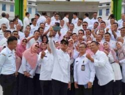 Pasca Idul Fitri 1444 H, Bupati Safaruddin Pimpin Apel Gabungan ASN Di Lingkungan Pemkab Lima Puluh Kota