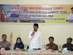 Bupati Safaruddin: Pemerintah Berupaya Berikan Kemudahan Perizinan Bagi Pelaku Usaha