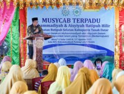 Hadiri Musycab Terpadu, Bupati Eka Putra : Muhammadiyah dan Aisyiah Harus Mengambil Peran