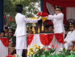 Peringati HUT RI Ke-78, Pemkab Tanah Datar Gelar Upacara Detik-Detik Proklamasi