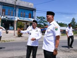 Gubernur Mahyeldi Tindaklanjuti Permintaan Perbaikan Jalan Oleh Bupati Eka Putra Beberapa Waktu Lalu
