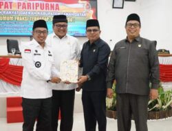 DPRD Tanah Datar Rapat Pandangan Fraksi, Ini Beberapa Hal Disampaikannya