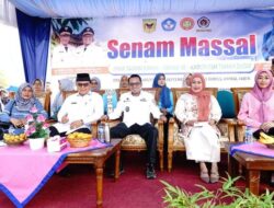 Peringati Maulid Nabi Muhammad SAW, TK se Tanah Datar Senam Massal Di Istano Basa Pagaruyung