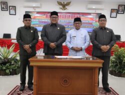 SAH, DPRD Dan Pemda Tanah Datar Sepakati  Ranperda Perubahan 2023 Jadi Perda