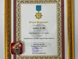 Bupati Eka Putra Terima Penghargaan Nasional Sebagai Tokoh Penggerak Koperasi Madya, Bupati Sampaikan Terimakasih