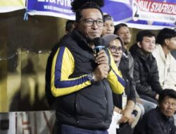 Buka Turnamen Volley Ball Bupati Cup, Bupati Eka Putra: Selain Ibadah, Olahraga Juga Perlu Ditingkatkan