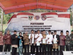 Rezka Oktoberia : Apresiasi Terobosan ATR/BPN Mengenai Tanah Ulayat