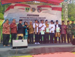 Dua Nagari Di Limapuluh kota Jadi Pilot Projek Sertifikat Tanah Ulayat