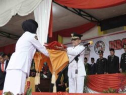 Upacara HUT RI Ke-78 Kabupaten Lima Puluh Kota Berpusat Di GOR Singa Harau