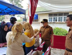 Pemerintah Kota Payakumbuh Menggelar Pasar Murah Di Pelataran Parkir Dinas Koperasi Dan UKM