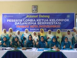 Ketua TP PKK Kota Payakumbuh Ny. Lasta Jasman, Buka Lomba Ekspose Dasawisma