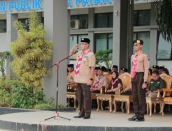 Rida Ananda Pimpin Upacara HUT Pramuka Ke 62 Tahun