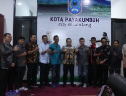 Terima Kunjungan PWI Luak 50, Pj. Walikota Sampaikan Ini