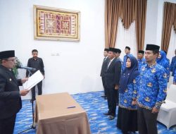 Bupati Eka Putra Lantik dan Kukuhkan 25 Pejabat Manajerial