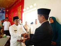 Bupati Eka Putra Hadiri Sertijab Camat Lintau Buo