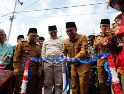 Bupati Eka Putra Resmikan Jaringan Air Bersih Di Jorong Ampalu