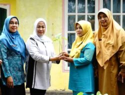 Ketua TPPKK Kabupaten Tanah Datar Lakukan Pembinaan Dasawisma Matahari 28 Jorong Badinah Murni Nagari Minangkabau