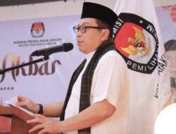 Pj Wako Jasman Hadiri Tabligh Akbar Dalam Rangka Sosialisasi Pemilu 2024