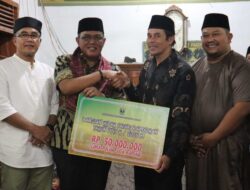Awali Buka Puasa Bersama, TSR Provinsi Dan TSR Kota Payakumbuh Sambangi Masjid Al Husna