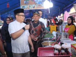 Dukung Pelaku UMKM, Pj Wako Jasman Buka Secara Resmi Pasar Pabukoan Payakumbuh