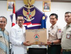 Buah Kerja Keras Bupati Eka Putra, Pemda Tanah Datar Terima Bantuan Logistik Dari BNPB