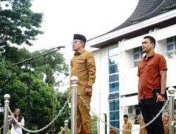 Bupati Eka Putra Pimpin Apel Gabungan Memasuki Awal Tahun 2024