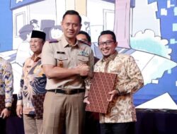 Bupati Eka Putra Terima Penghargaan Dari Menteri ATR BPN