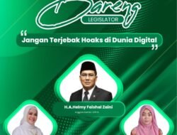 Ngobrol Asik Bareng Ledislator H.a Helmy Faishal Zaini Kominfo RI Angkat Tema Jangan Terjebak Hosk Digital