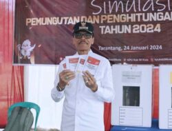 Saksikan Simulasi Pemilu, Bupati Safaruddin Harapkan Terciptanya Pemilu Badunsanak