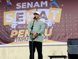 Sekdako Payakumbuh Rida Ananda Hadiri Senam Sehat Pemilu di Ngalau Indah